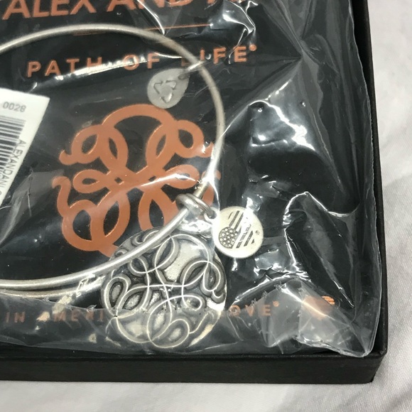 Alex and Ani Path of Life Bangle Charm Bracelet NEW NIB - Picture 3 of 6